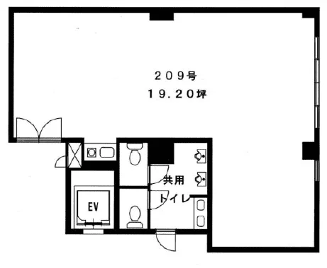 ライオンズプラザ恵比寿ビル 2 フロア図面 5