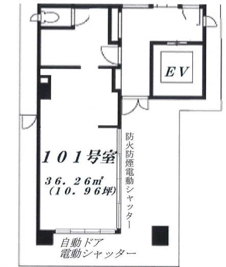 エフワン北参道 1 フロア図面 9