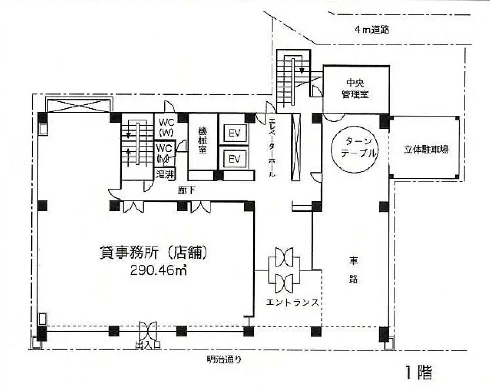 渋谷第一生命ビルディング 1 フロア図面 11