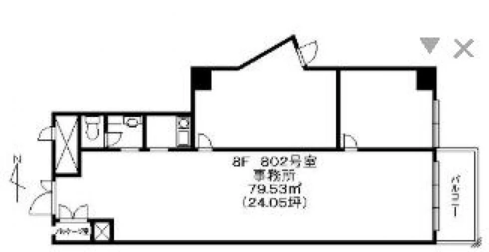 渋谷ホームズ 8 フロア図面 9