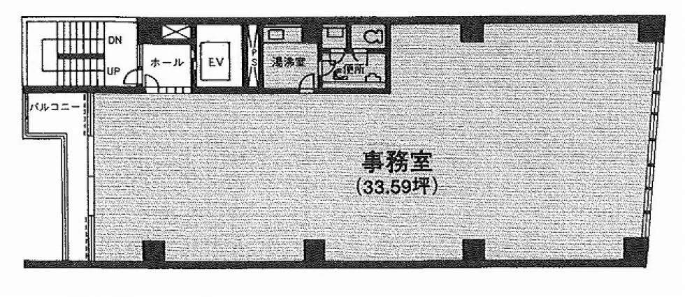 exside南新宿bldg. (EX-SIDE南新宿)(エキサイド南新宿) 6 フロア図面 11