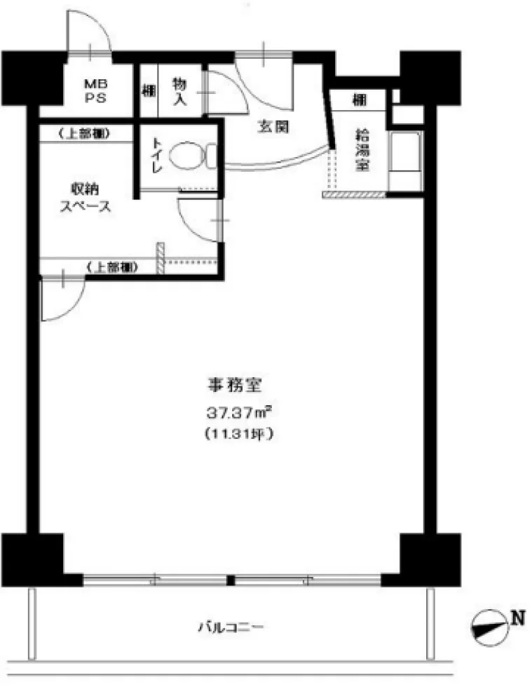ドルミ代々木ビル 9 フロア図面 7