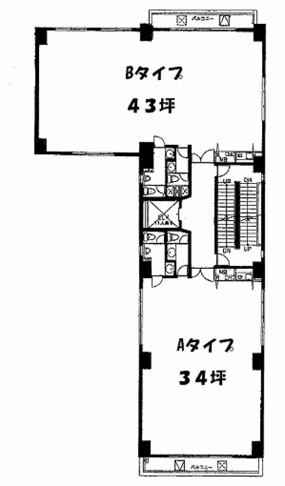 第27SYビル 3 フロア図面 11