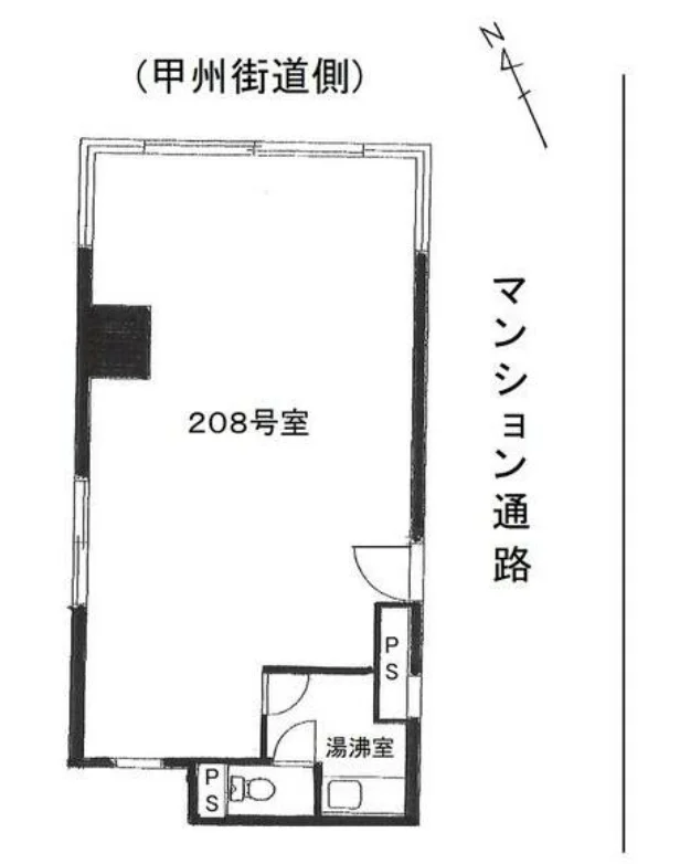 初台パークサイドハイツ 2 フロア図面 11