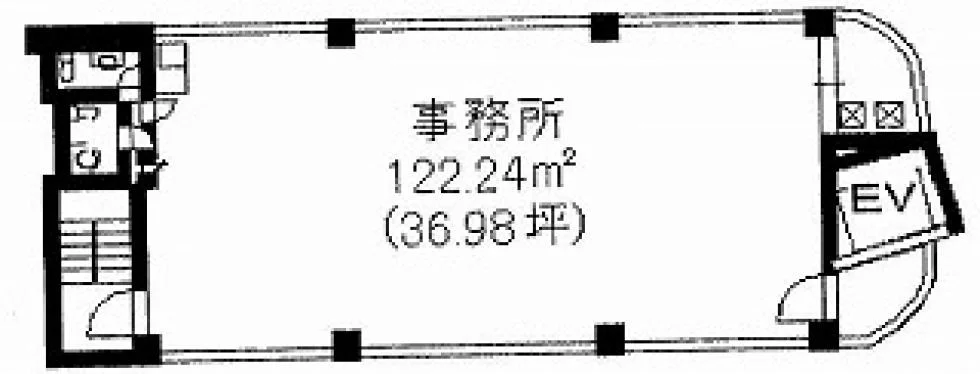 第5叶ビル 4 フロア図面 6