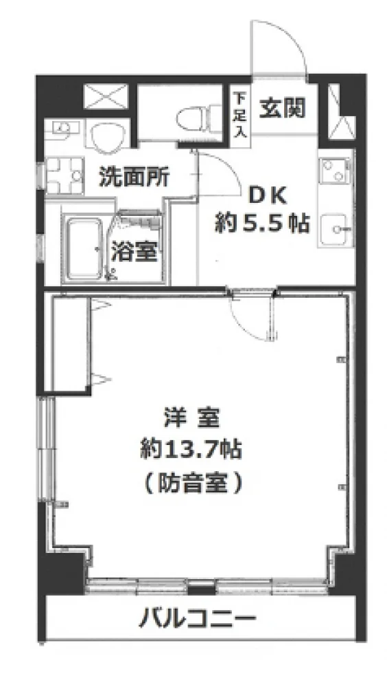 秀和第2南平台レジデンス 2 フロア図面 9