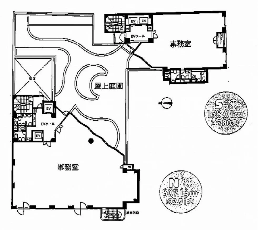 N.E.S.(NES)ビル B3 フロア図面 6
