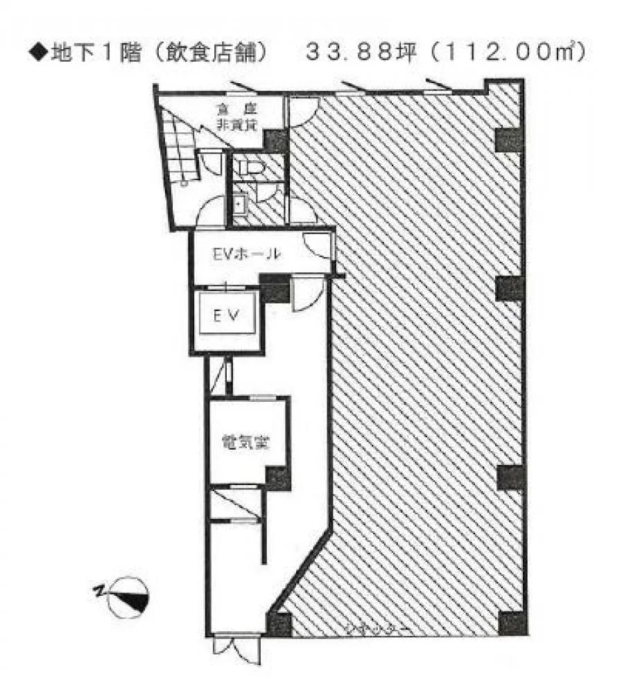 クルスビル 1 フロア図面 11