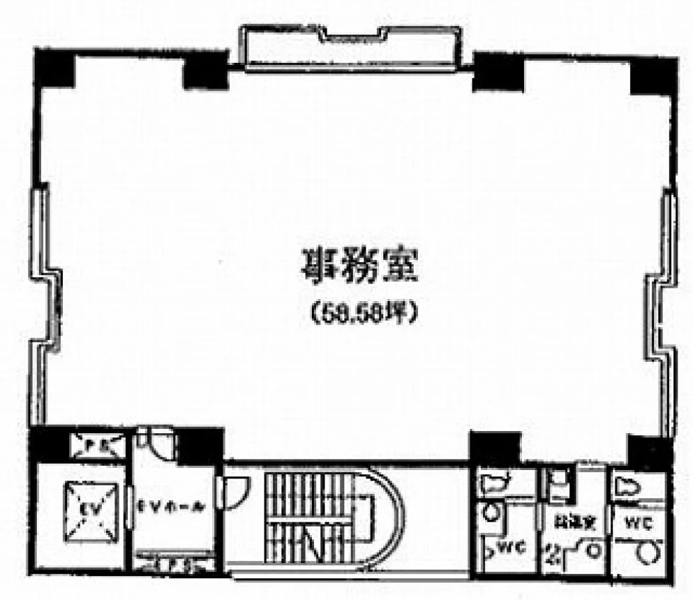 恵比寿幸和ビル 8 フロア図面 6
