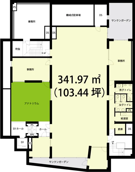 代々木上原ウエストビル B1 フロア図面 10