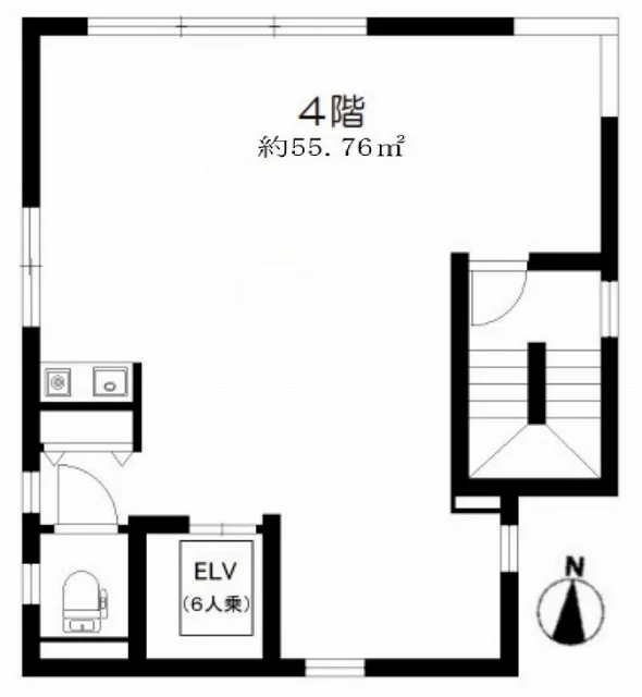 水戸ビル 4 フロア図面 5