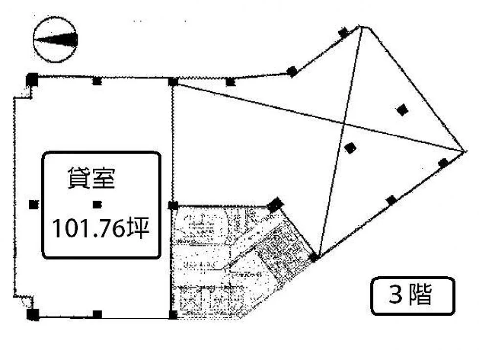 帝都渋谷ビル 3 フロア図面 11
