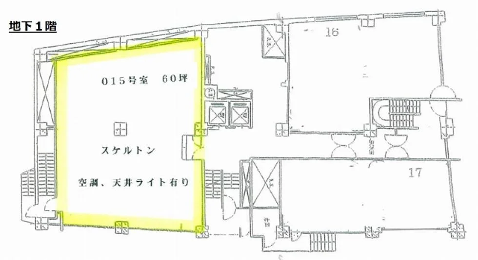 新大宗ビル3号館 1 フロア図面 5