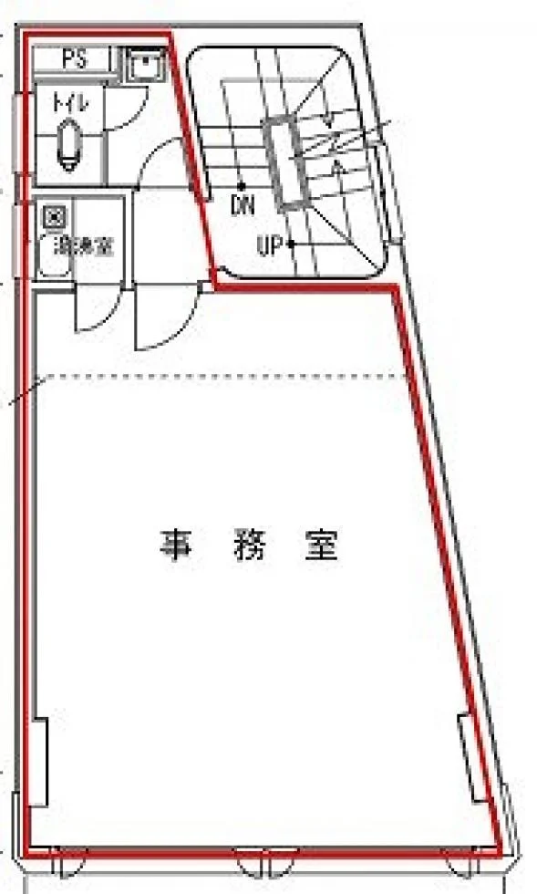 江崎ビル 3 フロア図面 5
