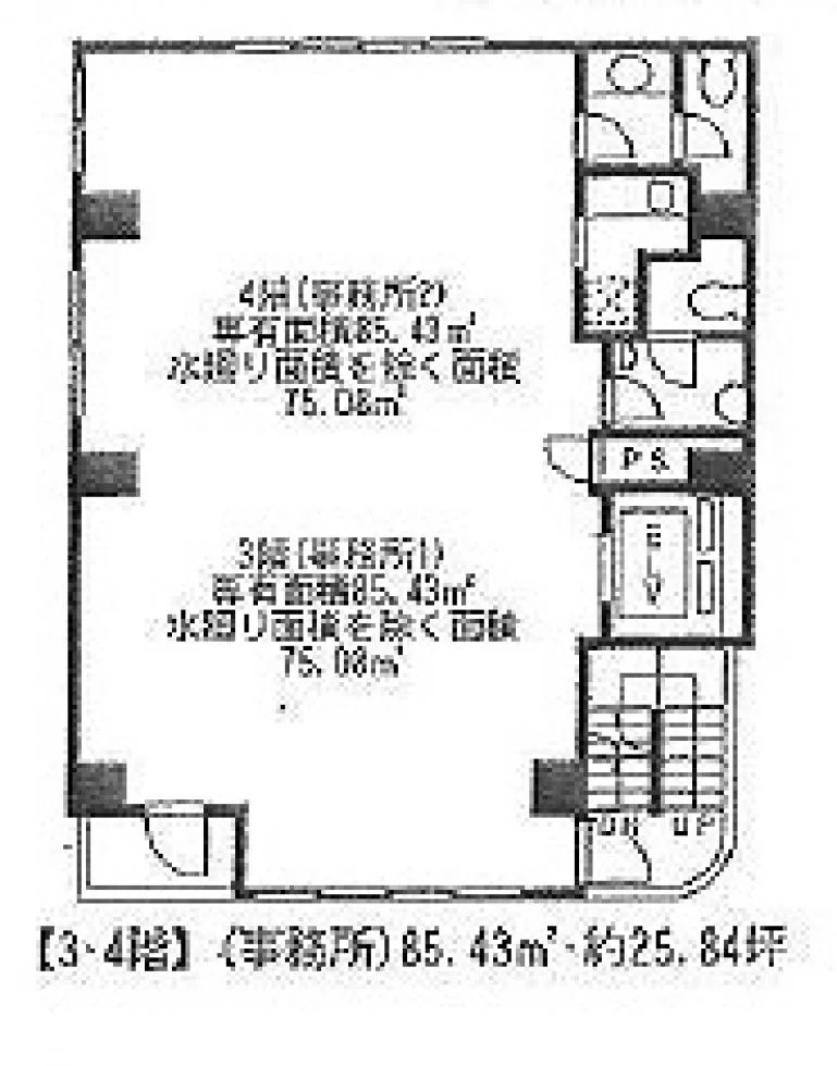 HAGIWARA BLDG.7(萩原ビル第7) 4 フロア図面 9