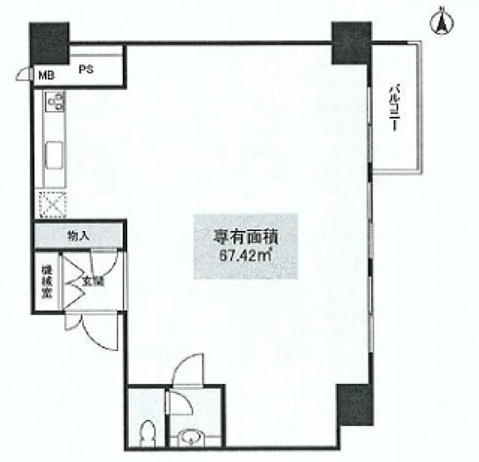 渋谷ホームズ 4 フロア図面 9