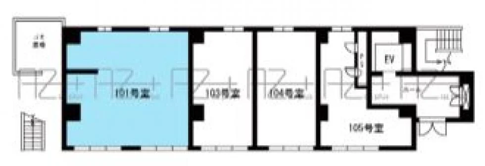 丸栄ビル 1 フロア図面 6