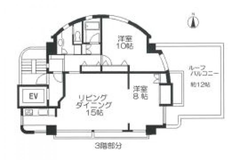 パラッツォ大山ビル 3 フロア図面 9