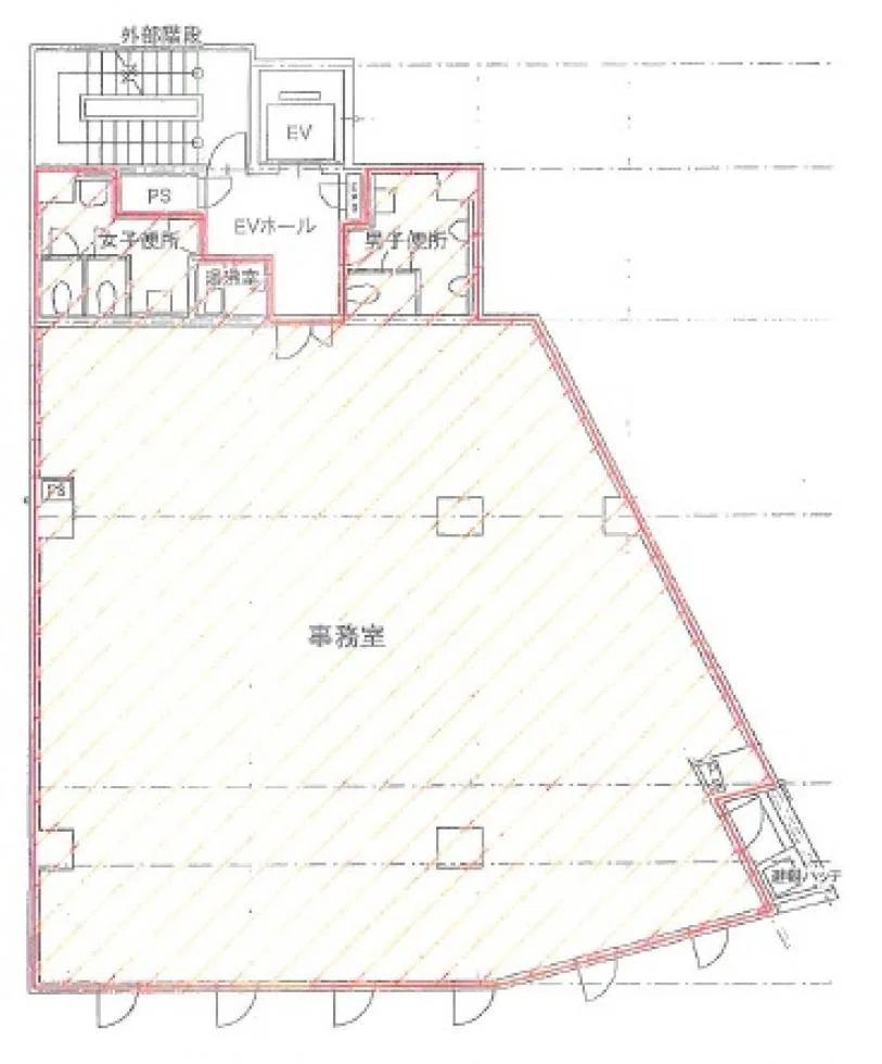 渋谷111ビル 2 フロア図面 5