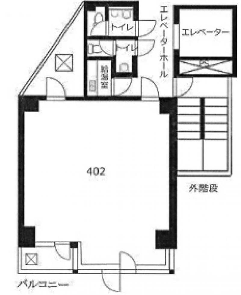 渋谷HANAビル 4 フロア図面 7