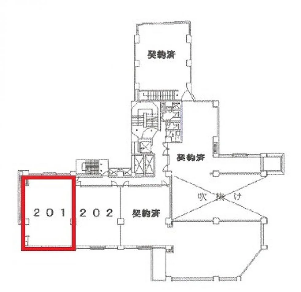 ミヤタビル 2 フロア図面 6