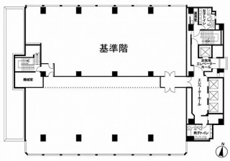 渋谷東口ビル 5 フロア図面 7