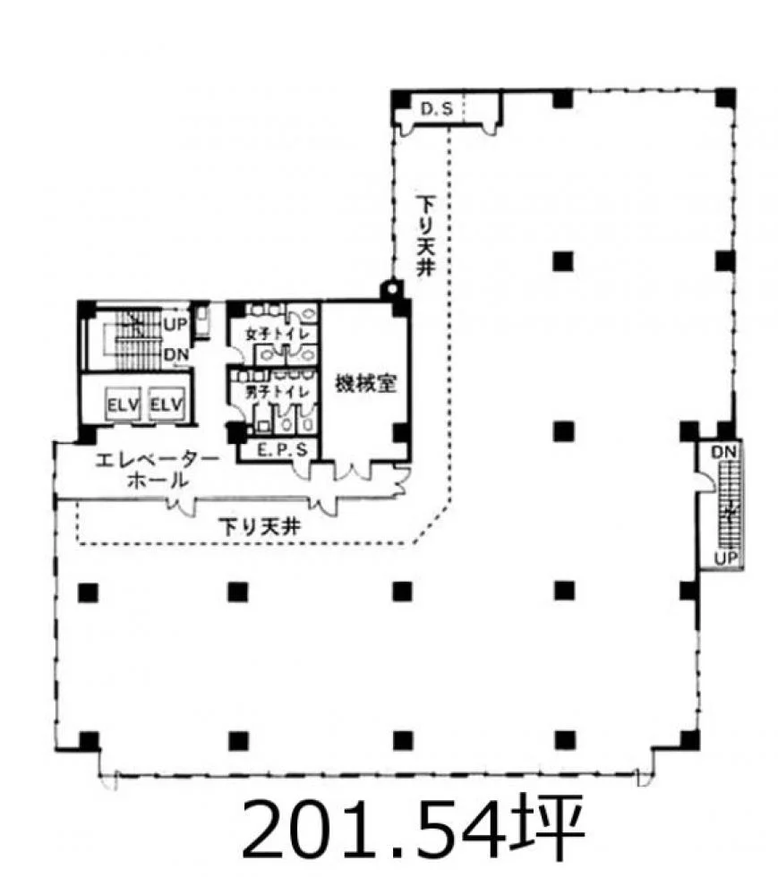東建長井ビル(東建・長井ビル)ビル 4 フロア図面 5