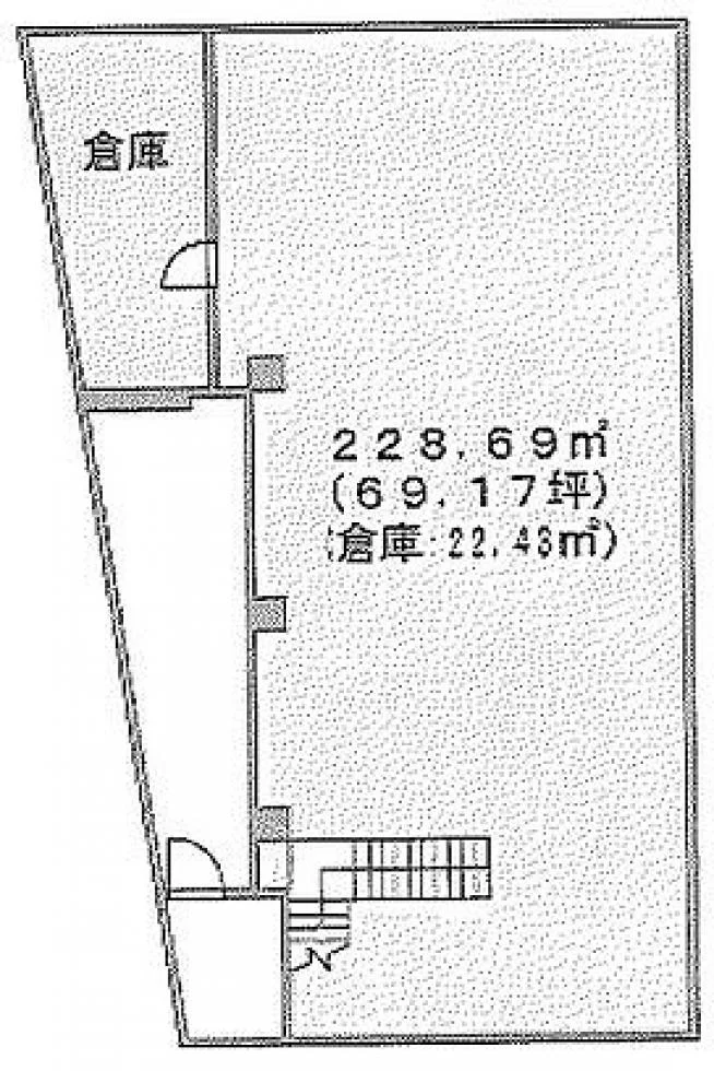 兼仲ビルディング B1 フロア図面 7