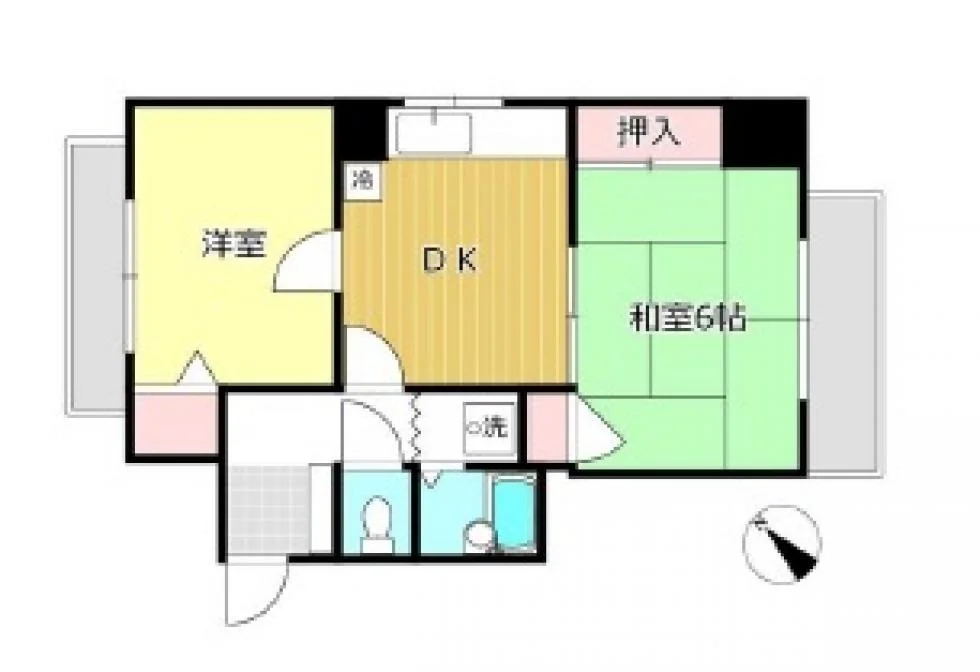 代々木伊藤ローヤルコーポ 3 フロア図面 5