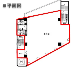 渋谷ワールドイーストビル 10 フロア図面 9