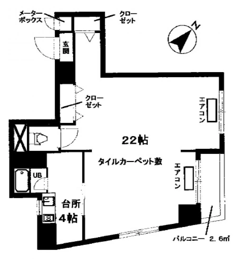 シンエイビル 2 フロア図面 9