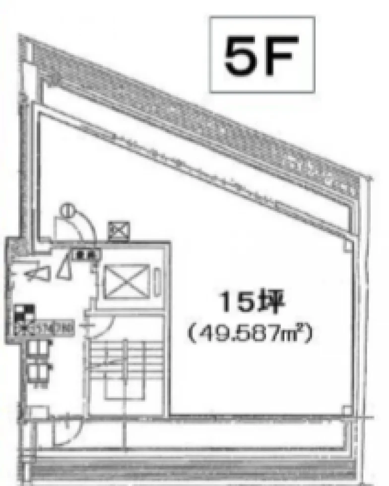 野津ビル 5 フロア図面 5