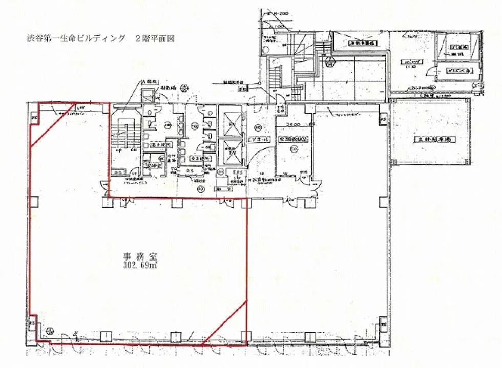 渋谷第一生命ビルディング 2 フロア図面 11