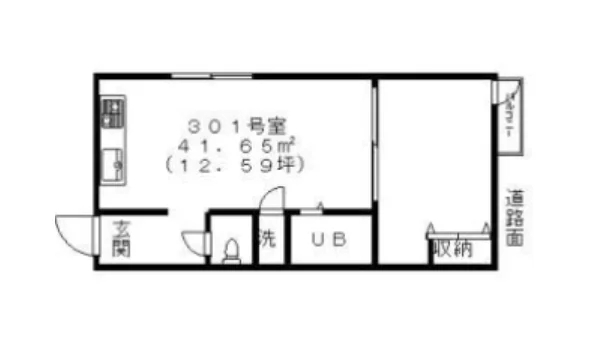 アーバン神山 3 フロア図面 9