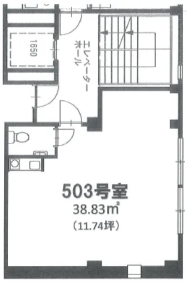 麻仁ビル渋谷 5 フロア図面 9