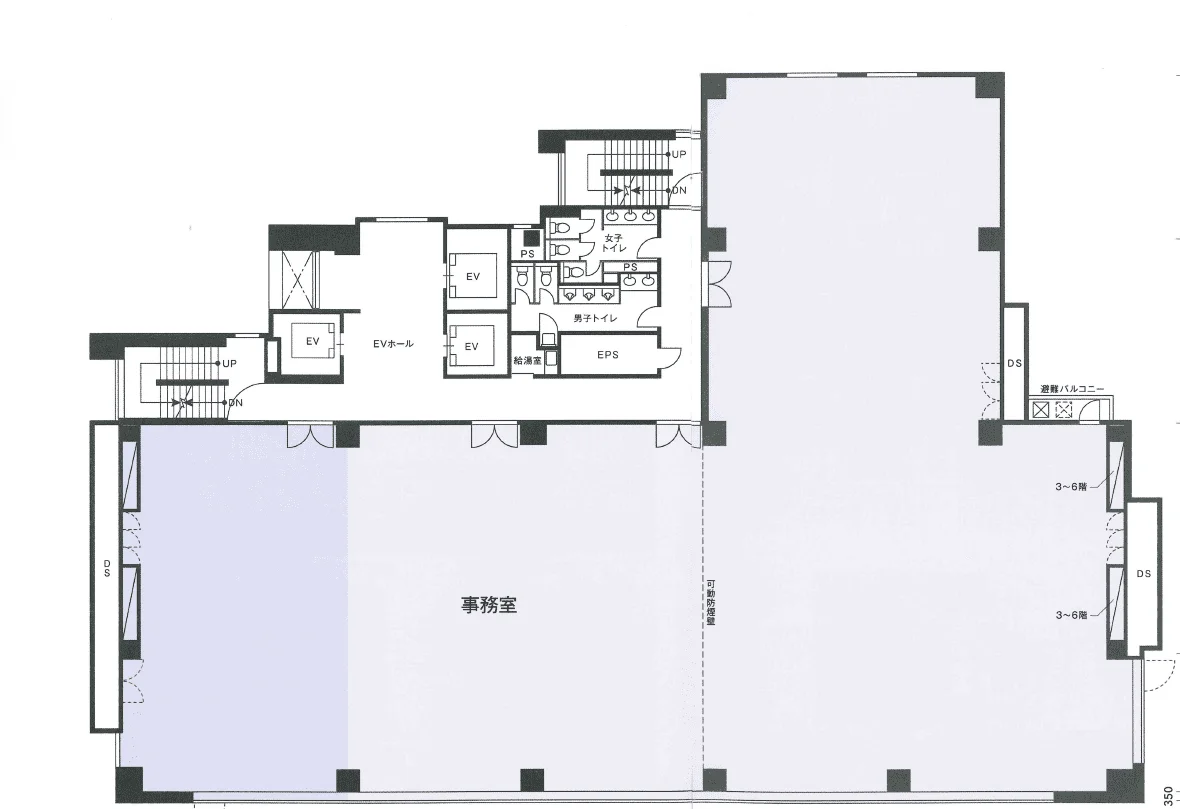 渋谷新南口ビル 7 フロア図面 10