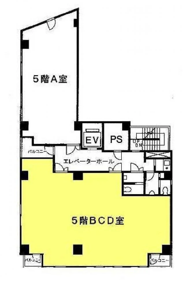 島田ビル 5 フロア図面 9
