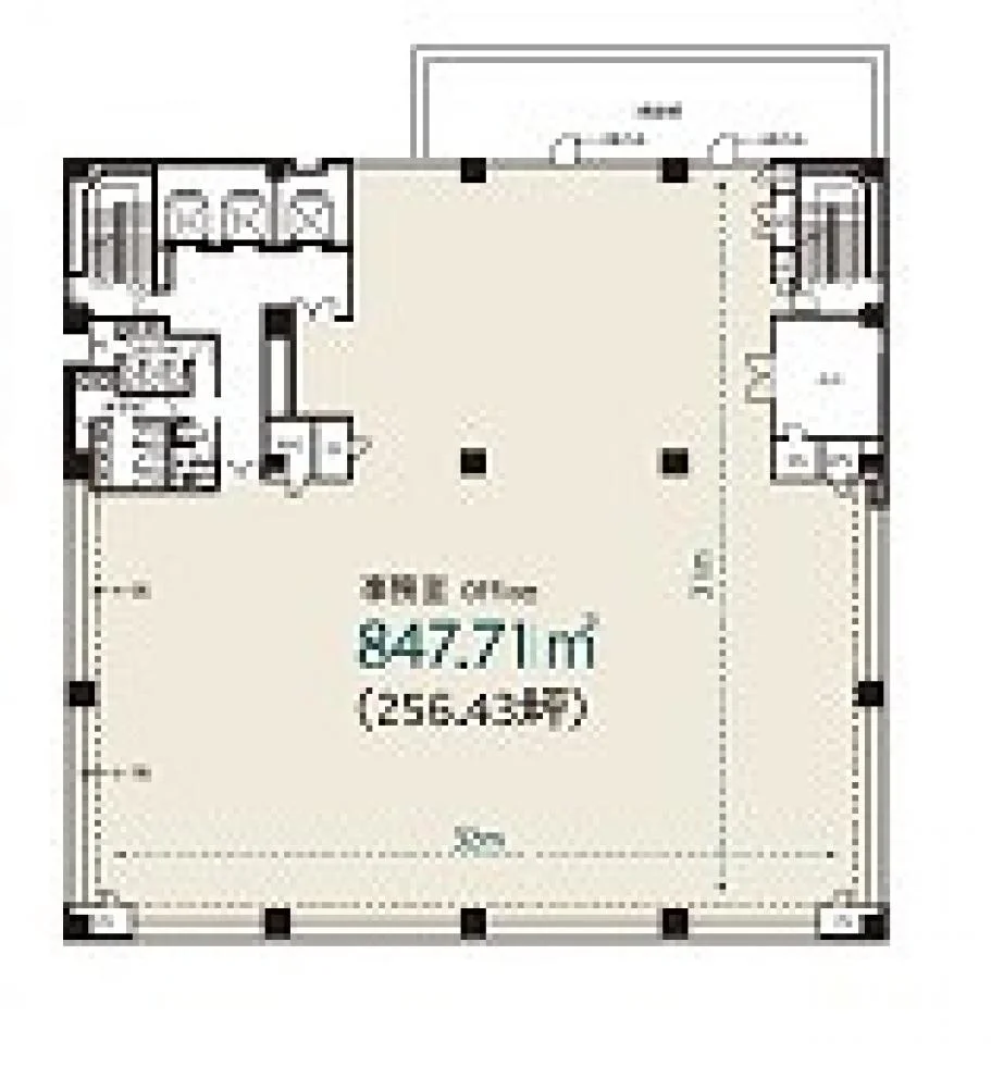 恵比寿スクエア 5 フロア図面 17