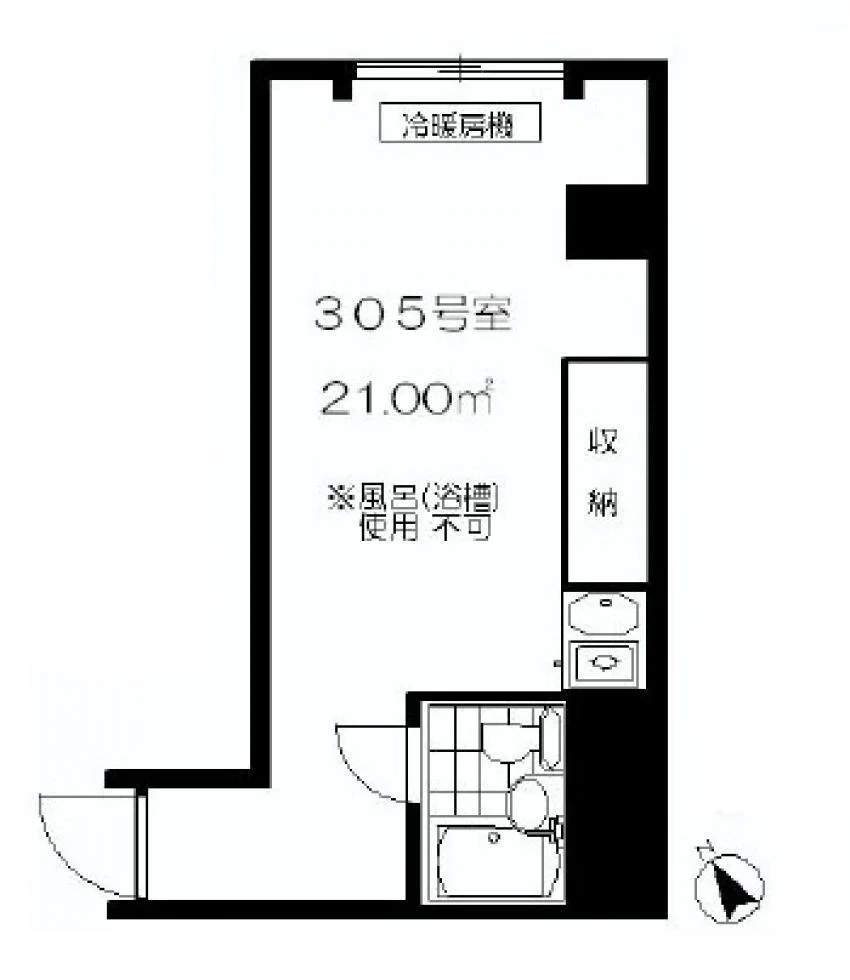 ビジデンス千駄ヶ谷ビル 3 フロア図面 9