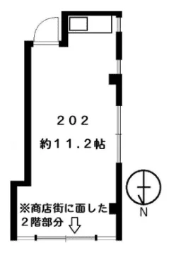 代々木五月ビル 2 フロア図面 5