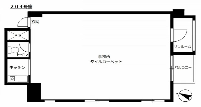 清桜ハイツ 2 フロア図面 10
