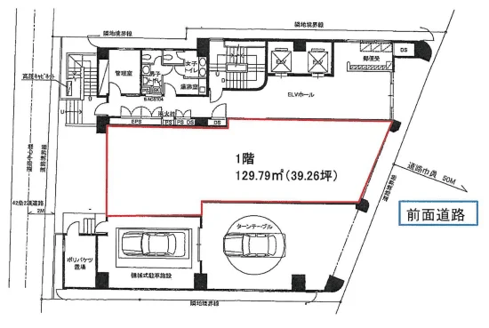 いちご渋谷道玄坂ビル B1 フロア図面 11