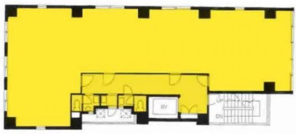 新宿カメヤビル 8 フロア図面 13