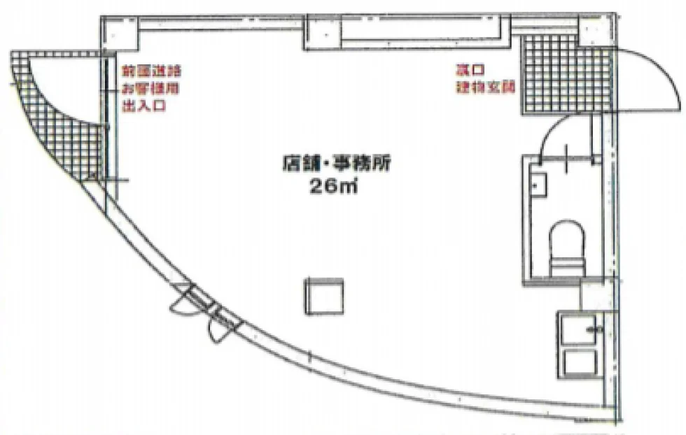 ロワレール千駄ヶ谷ビル 1 フロア図面 5