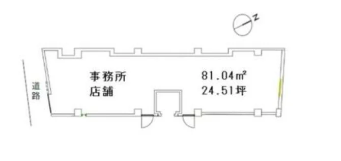 BIRTH神宮前 1 フロア図面 8