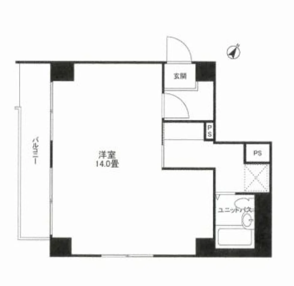代々木伊藤ローヤルコーポ 6 フロア図面 9