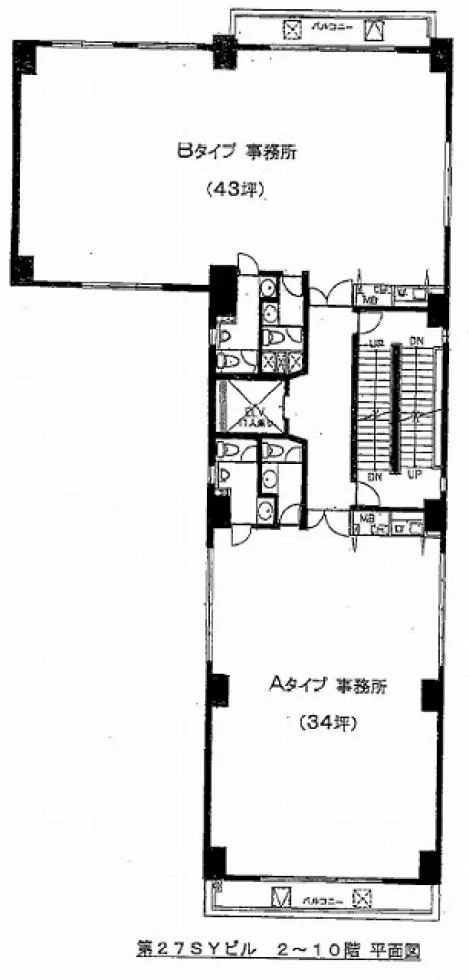第27SYビル 8 フロア図面 11