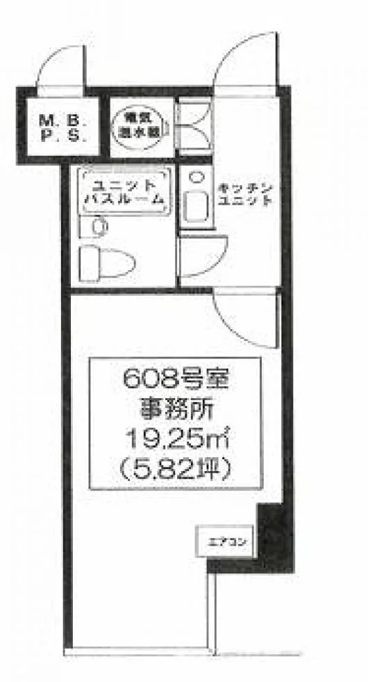ノア渋谷 6 フロア図面 6
