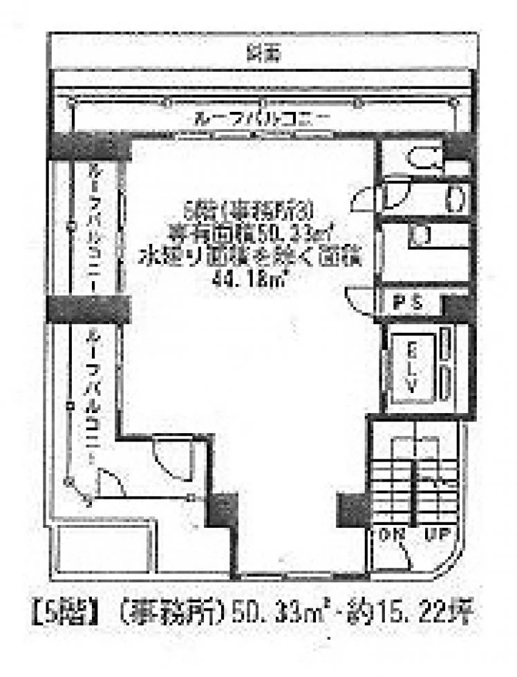 HAGIWARA BLDG.7(萩原ビル第7) 5 フロア図面 5