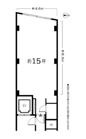 渋谷フラットビル(渋谷Qフラットビル) 3 フロア図面 6